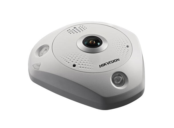 Hikvision DS-2CD63C5G1-IVS(1.29mm)(O-STD 12MP Fisheye IR DeepinView IK10 IP67 Aud