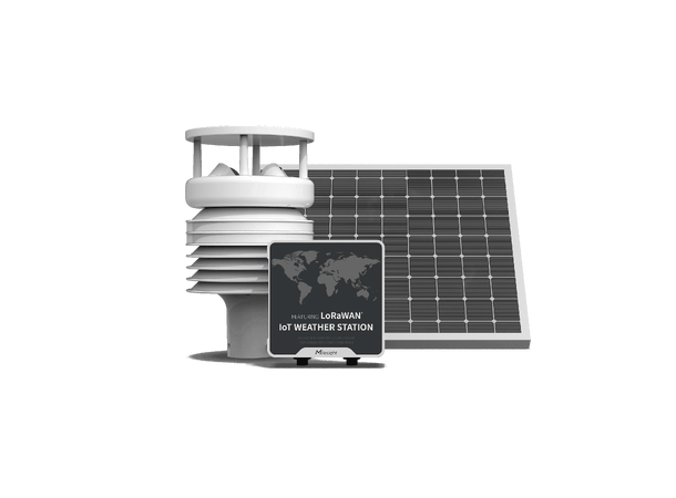 Milesight WTS305 - IoT Weather Station LoRaWAN, Battery powered w/solar