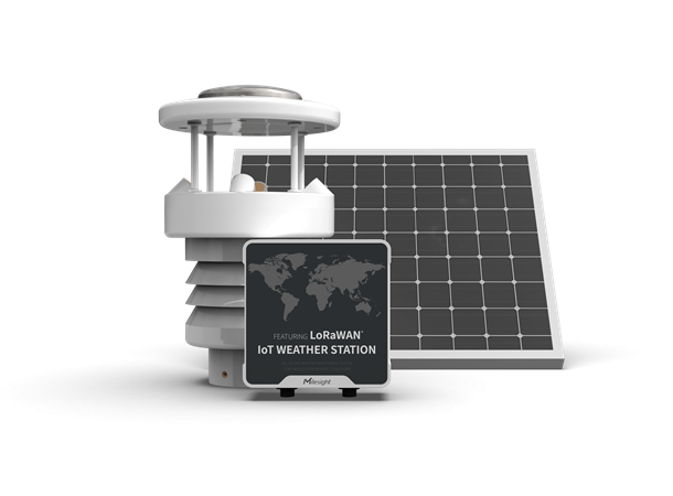 Milesight WTS506 - IoT Weather Station LoRaWAN, Battery powered w/solar