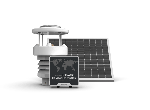 Milesight WTS506 - IoT Weather Station LoRaWAN, Battery powered w/solar