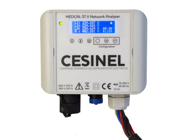 Cesinel MEDCAL ST II Compact IP65 SPEC w/BlueTooth, ProFlex probes