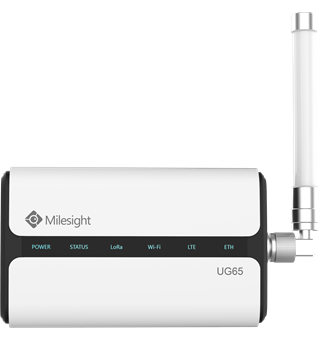 Milesight UG65-L04E-EA - LoRaWAN Gateway 868MHz, 4G, GPS, WiFI, 1xETH, 1xN-Hun