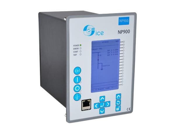 ICE NPTA915 with adaptation plate Transformer Voltage Regulating IED