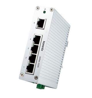 Korenix JetNet 2205 Ethernet switch Industrial 5-port 10/100TX, -40~75.